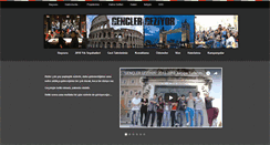 Desktop Screenshot of genclergeziyor.com